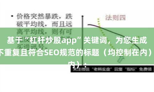 基于“杠杆炒股app”关键词，为您生成不重复且符合SEO规范的标题（均控制在内）：